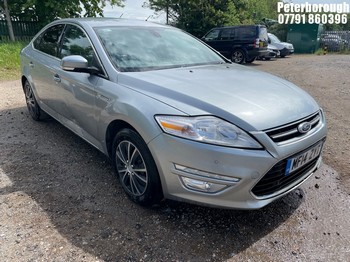 Location: Peterborough - 2014 FORD MONDEO TITANIUM X BS ED T 5 Door Hatchback REG: MF14ZYT, 1997cc Diesel, 6 Speed Auto Diesel, Former Keepers: 3, Keys: No, MOT Expiry date: 10/02/2025