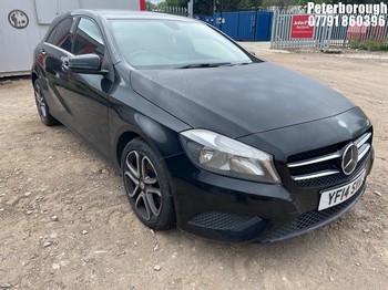 Location: Peterborough - 2014 MERCEDES-BENZ A180 BLUEEFFICIENCY SPORT 5 Door Hatchback REG: YF14SVX, Keys: No, MOT Expiry date: 09/06/2026, 1595 Petrol, 6 Speed Manual Petrol, Former Keepers: 6