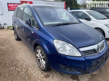 Location: Peterborough - 2010 VAUXHALL ZAFIRA DESIGN CDTI 150 A MPV REG: RO60LXR, Keys: No, MOT Expiry date: 05/06/2026, 1910 Diesel, 6 Speed Auto Diesel, Former Keepers: 5