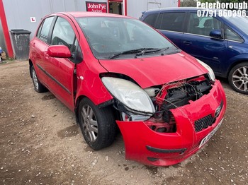 Location: Peterborough - 2008 TOYOTA YARIS TR D-4D 5 Door Hatchback REG: RJ08LDL, Keys: No, MOT Expiry date: 13/06/2026, 1364 Diesel, 5 Speed Manual Diesel, Former Keepers: 6