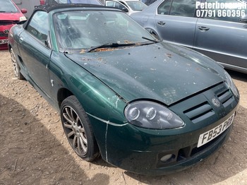 Location: Peterborough - 2003 MG TF Sports REG: FB53PRB, Keys: No, MOT Expiry date: 11/06/2026, 1796 Petrol, 5 Speed Manual Petrol, Former Keepers: 5