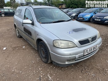 Location: Peterborough - 2005 VAUXHALL ASTRAVAN SPORTIVE CDTI Car Derived Van REG: FL55BKO, Keys: No, MOT Expiry date: 12/12/2025, 1686 Diesel, 5 Speed Manual Diesel, Former Keepers: 5