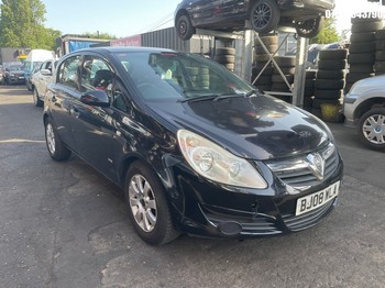 Location: Stapleford - 2008 VAUXHALL CORSA LIFE A/C 5 Door Hatchback REG: BJ08WLA, Keys: Yes, MOT Expiry date: 20/10/2025, 1229 Petrol, 5 Speed Manual Petrol, Former Keepers: 7