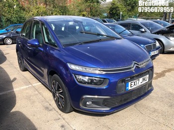 Location: Brentwood - 2017 CITROEN C4 PICASSO FEEL PURETECH MPV REG: EX17JMU, Keys: Yes, MOT Expiry date: 13/03/2025, 1200 Petrol, 6 Speed Manual Petrol, Former Keepers: 1