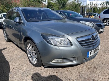 Location: Brentwood - 2010 VAUXHALL INSIGNIA ELITE NAV CDTI Estate REG: VU10NPG, Keys: No, MOT Expiry date: 28/01/2026, 1956 Diesel, 6 Speed Manual Diesel, Former Keepers: 4