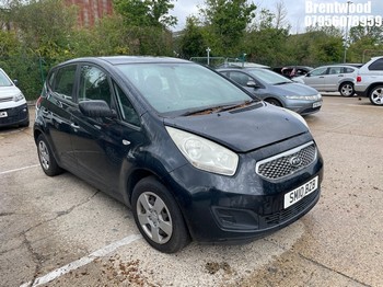 Location: Brentwood - 2010 KIA VENGA 1 5 Door Hatchback REG: SM10BZB, Keys: No, MOT Expiry date: 13/02/2026, 1396 Petrol, 5 Speed Manual Petrol, Former Keepers: 5