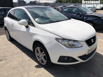 Location: Brentwood - 2009 SEAT IBIZA SPORT 84 3 Door Hatchback REG: DY09EVX, Keys: No, MOT Expiry date: 22.05.2025, 1390 Petrol, 5 Speed Manual Petrol, Former Keepers: 7