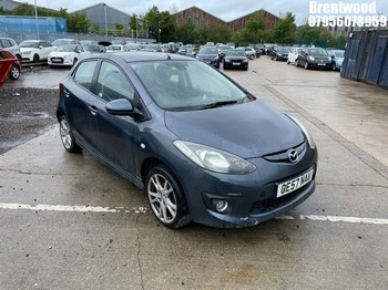 Location: Brentwood - 2008 MAZDA 2 SPORT 5 Door Hatchback REG: OE57NAU, Keys: No, MOT Expiry date: 29.08.2025, 1498 Petrol, 5 Speed Manual Petrol, Former Keepers: 8