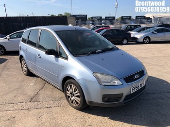 Location: Brentwood - 2006 FORD FOCUS C-MAX GHIA AUTO MPV REG: FP56XPT, Keys: No, MOT Expiry date: 20/08/2024, 1999 Petrol, 4 Speed Auto Petrol, Former Keepers: 4