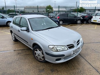 Location: Brentwood - 2001 NISSAN ALMERA SE 5 Door Hatchback REG: DV51OPU, Keys: No, MOT Expiry date: 17.11.2026, 1497 Petrol, 5 Speed Manual Petrol, Former Keepers: 4
