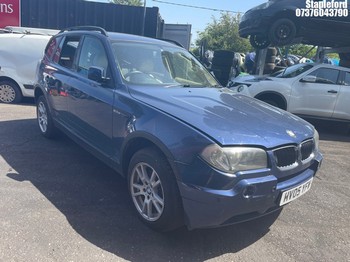 Location: Stapleford - 2005 BMW X3 D SE Estate REG: HV05YFW, Keys: No, MOT Expiry date: 11/01/2026, 1995 Diesel, 6 Speed Manual Diesel, Former Keepers: 15