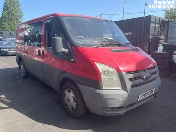 Location: Stapleford - 2010 FORD TRANSIT 85 T280M D/C FWD Van With Side Windows REG: YY60EDR, Keys: Yes, MOT Expiry date: 17/03/2027, 2198 Diesel, 5 Speed Manual Diesel, Former Keepers: 4