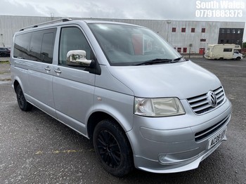 Location: South Wales - 2008 VOLKSWAGEN T-PORTER SHUT SE130 LWB MPV REG: AC08UDV, 2460cc DIESEL, 6 SPEED MANUAL DIESEL, Former Keepers: 7, Keys: Yes, MOT Expiry date: 05/10/2026