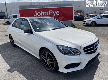Location: South Wales - 2016 MERCEDES-BENZ E350 AMG NIGHT ED PREM+ B 4 Door Saloon REG: CN16ZPZ, Keys: No, MOT Expiry date: 07/12/2026, 2987 Diesel, 9 Speed Auto Diesel, Former Keepers: 3