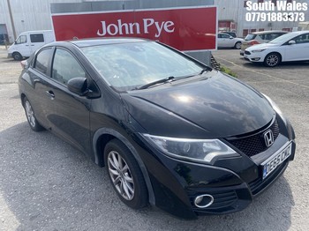 Location: South Wales - 2015 HONDA CIVIC I-DTEC SR 5 Door Hatchback REG: OE65CMZ, Keys: No, MOT Expiry date: 22/12/2025, 1597 Diesel, 6 Speed Manual Diesel, Former Keepers: 3
