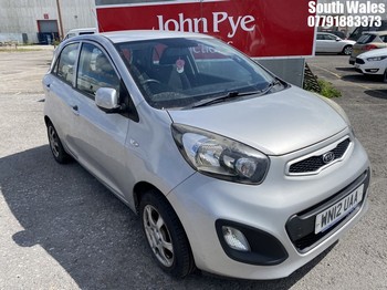 Location: South Wales - 2012 KIA PICANTO 1 5 Door Hatchback REG: WN12UAA, Keys: No, MOT Expiry date: 31/01/2026, 998 Petrol, 5 Speed Manual Petrol, Former Keepers: 5