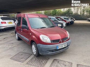 NOTE: ATF Registered Buyers ONLY - Location: Hayes - 2007 RENAULT KANGOO AUTHENTIQUE MPV REG: RX56RBO, Keys: No, MOT Expiry date: 03/09/2025, 1149 Petrol, 5 Speed Manual Petrol, Former Keepers: 8