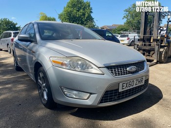 Location: Mitcham - 2010 FORD MONDEO TITANIUM X TDCI161 5 Door Hatchback REG: EX60ZHR, Keys: No, MOT Expiry date: 20/11/2025, 1997 Diesel, 6 Speed Manual Diesel, Former Keepers: 9