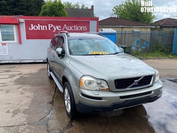Location: Hull - 2007 VOLVO XC90 SE LUX D5 AWD AUTO Estate REG: SF07WAE, Keys: No, MOT Expiry date: 28/10/2025, 2400 Diesel, 6 Speed Auto Diesel, Former Keepers: 8