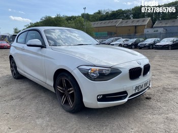 Location: Leeds - 2014 BMW 120D SPORT 3 Door Hatchback REG: PE14VWF, 1995cc Diesel, 6 Speed Manual Diesel, Former Keepers: 3, Keys: No, MOT: Expiry date16-12-2025
