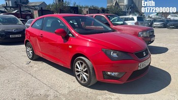 Location: Erith - 2012 SEAT IBIZA FR CR TDI 5 Door Hatchback REG: EA62FPZ, Keys: Yes, MOT Expiry date: 03/05/2026, 1598 CC Diesel, 5 Speed Manual Diesel, Former Keepers: 5