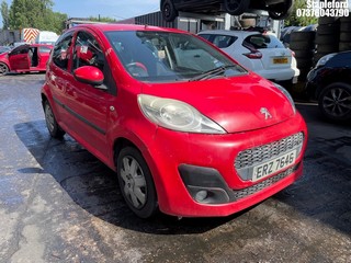 Location: Stapleford - 2012 PEUGEOT 107 ACTIVE 5 Door Hatchback REG: ERZ7646, Keys: Yes, MOT Expiry date: 02/12/2026, 998 Petrol, 5 Speed Manual Petrol, Former Keepers: 9