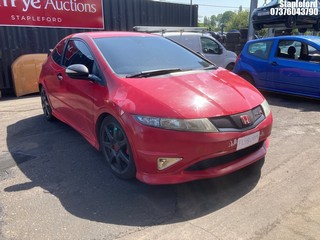 Location: Stapleford - 2008 HONDA CIVIC TYPE-R GT I-VTEC 3 Door Hatchback REG: FL58UPM, Keys: No, MOT Expiry date: 30/04/2026, 1998 Petrol,, Former Keepers: 6