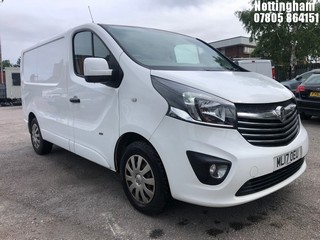 Location: Nottingham - 2017 VAUXHALL VIVARO 2700 SPORTIVE CDTI Panel Van REG: ML17OEU, 1598cc Diesel, 6 Speed Manual Diesel, Former Keepers: 2, Keys: Yes, MOT Expiry date: 27/03/2027