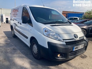 Location: Nottingham - 2016 TOYOTA PROACE 1200 L2H1 HDI Panel Van REG: WM65ODB, 1997cc Diesel, 6 Speed Manual Diesel, Former Keepers: 1, Keys: Yes, MOT Expiry date: 27/05/2026