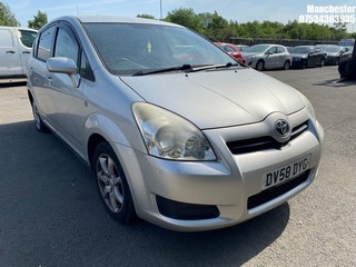 Location: Manchester - 2008 TOYOTA COROLLA VERSO T2 D-4D MPV REG: DV58DYG, 2231 Diesel, 6 Speed Manual Diesel, Former Keepers: 8, Keys: No, MOT Expiry date: 29/09/2026