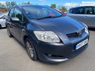 Location: Manchester - 2007 TOYOTA AURIS TR VVT-I 5 Door Hatchback REG: MW07XMH, 1598cc PETROL, 5 Speed Manual Petrol, Former Keepers: 6, Keys: No, MOT Expiry date: 12/02/2026