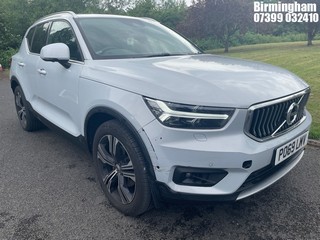 Location: Birmingham - 2019 VOLVO XC40 INSCRIPTION PRO T4 A Estate REG: PO69LMV, 1969 Petrol, 8 Speed Auto Petrol, Former Keepers: 1, Keys: Yes, MOT Expiry date: 18/09/2026
