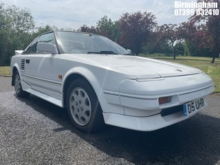 Location: Birmingham - 1987 TOYOTA MR2 Sports REG: D5UHR, 4A0923109 Petrol, 5 Speed Manual Petrol, Former Keepers: 4, Keys: No, MOT Expiry date: 17/01/2021