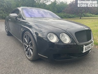 Location: Birmingham - 2004 BENTLEY CONTINENTAL GT AUTO Coupe REG: AU54EKR, 5998cc Petrol, 6 Speed Auto Petrol, Former Keepers: 8, Keys: Yes, MOT Expiry date: 16/02/2025