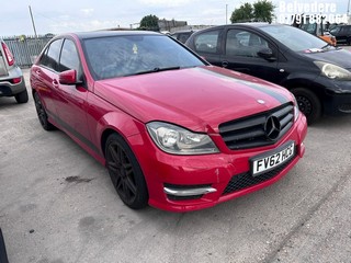 Location: BELVEDERE - 2012 MERCEDES-BENZ C220 AMG SPORT CDI BLUEEF 4 Door Saloon REG: FV62HCG, 2143cc Diesel, 7 Speed Auto Diesel, Former Keepers: 9, Keys: No, MOT: Expiry date30/07/2026