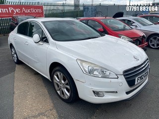 Location: Belvedere - 2012 PEUGEOT 508 ALLURE E-HDI S-A 4 Door Saloon REG: FY12CCA, Keys: No, MOT Expiry date: 29/07/2025, 1560 Diesel, 6 Speed Semi Auto Diesel, Former Keepers: 2