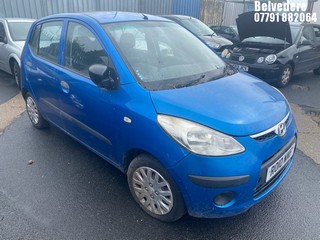 Location: Belvedere - 2010 HYUNDAI I10 CLASSIC 5 Door Hatchback REG: RO10WMF, Keys: No, MOT Expiry date: 28/02/2026, 1248 Petrol, 5 Speed Manual Petrol, Former Keepers: 5