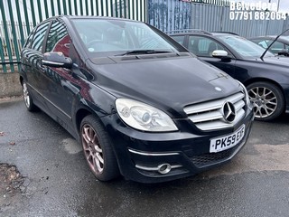 Location: Belvedere - 2009 MERCEDES-BENZ B160 BLUEEFFICIENCY SPORT MPV REG: PK59EXF, Keys: No, MOT Expiry date: 29/05/2026, 1498 Petrol, 5 Speed Manual Petrol, Former Keepers: 4