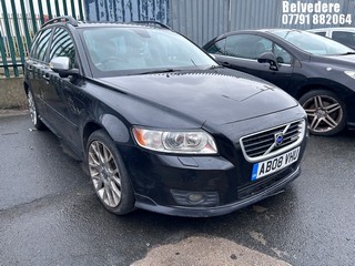 Location: Belvedere - 2008 VOLVO V50 SE SPORT D Estate REG: AB08VHU, Keys: No, MOT Expiry date: 12/10/2025, 1998 Diesel, 5 Speed Manual Diesel, Former Keepers: 8
