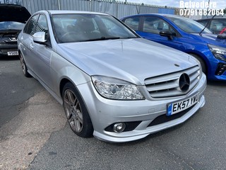 Location: Belvedere - 2007 MERCEDES C200 SPORT KOMP A 4 Door Saloon REG: EK57YWU, Keys: No, MOT Expiry date: 25/04/2026, 1796 Petrol, 5 Speed Auto Petrol, Former Keepers: 8