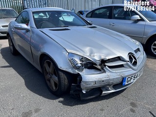 Location: Belvedere - 2004 MERCEDES SLK 350 AUTO Convertible REG: GF54GXV, Keys: No, MOT Expiry date: 27/03/2026, 3498 Petrol, 7 Speed Auto Petrol, Former Keepers: 4