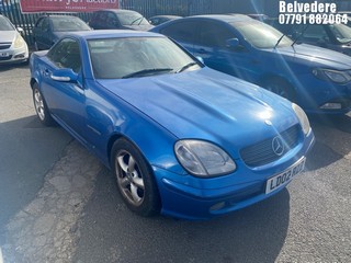 Location: Belvedere - 2002 MERCEDES SLK 200 KOMPRESSOR AUTO Convertible REG: LD02RZB, Keys: No, MOT Expiry date: 25/03/2026, 1998 Petrol, 5 Speed Auto Petrol, Former Keepers: 6