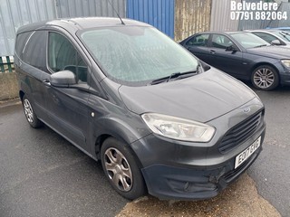Location: Belvedere - 2017 FORD TRANSIT COURIER TREND TDC Panel Van REG: EO17GVG, Keys: No, MOT Expiry date: 19/09/2026, 1499 Diesel, 5 Speed Manual Diesel, Former Keepers: 4