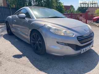 Location: Nottingham - 2013 PEUGEOT RCZ GT THP 156 Coupe REG: NJ63ZSL, Keys: Yes, MOT Expiry date: 28/04/2026, 1598 Petrol, 6 Speed Manual Petrol, Former Keepers: 4