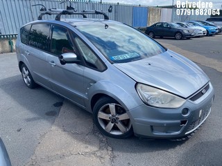 NOTE: ATF Registered Buyers ONLY - Location: Belvedere - 2007 FORD S-MAX TITANIUM MPV REG: DF07DRO, Keys: No, MOT Expiry date: 14/11/2026, 2521 Petrol, 6 Speed Manual Petrol, Former Keepers: 7