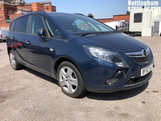 Location: Nottingham - 2012 VAUXHALL ZAFIRA TOURER EX CDTI ECO MPV REG: BF62HJJ, Keys: No, MOT Expiry date: 29/03/2026, 1956 Diesel, 6 Speed Manual Diesel, Former Keepers: 5