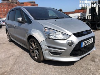 Location: Nottingham - 2011 FORD S-MAX TITA-UM X SP TDCI A MPV REG: BG61ZVF, Keys: No, MOT Expiry date: 02/11/2025, 1997 Diesel, 6 Speed Auto Diesel, Former Keepers: 10