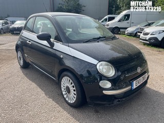 Location: MITCHAM - 2011 FIAT 500 LOUNGE 3 Door Hatchback REG: EK11OWB, 1242cc Petrol, 3 Door Hatchback, Former Keepers: 2, Keys: No, MOT: Expiry date29/05/2026