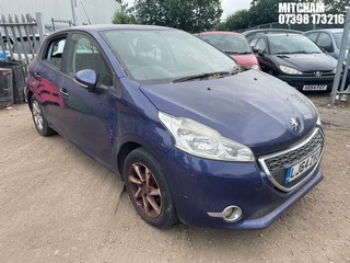 Location: Mitcham - 2014 PEUGEOT 208 ACTIVE 5 Door Hatchback REG: LJ64ZVU, Keys: No, MOT Expiry date: 21/12/2024, 1199 Petrol, 5 Speed Manual Petrol, Former Keepers: 3