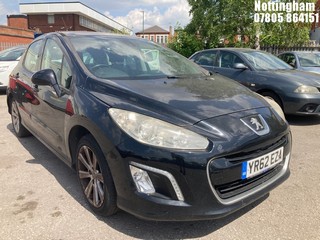 Location: Nottingham - 2012 PEUGEOT 308 ACTIVE E-HDI 5 Door Hatchback REG: YR62EZA, Keys: No, MOT Expiry date: 29/11/2025, 1560 Diesel, 6 Speed Manual Diesel, Former Keepers: 3